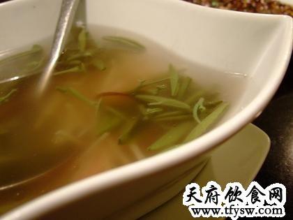 三丝莼菜汤的做法