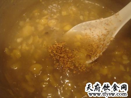 桂花栗子汤