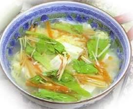 梨花豆腐汤