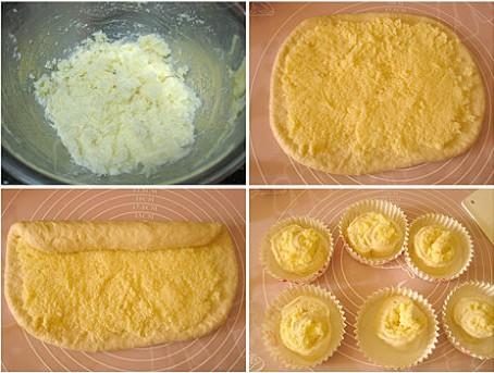 椰蓉面包卷的做法2