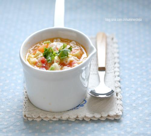 西红柿鸡蛋疙瘩汤2