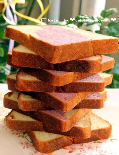 紫薯角食吐司面包66