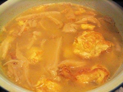 平菇蛋汤