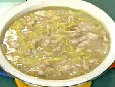 蚕豆肉汤
