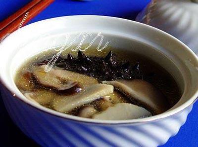 海参菇汤