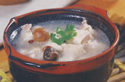参虾鲜汤