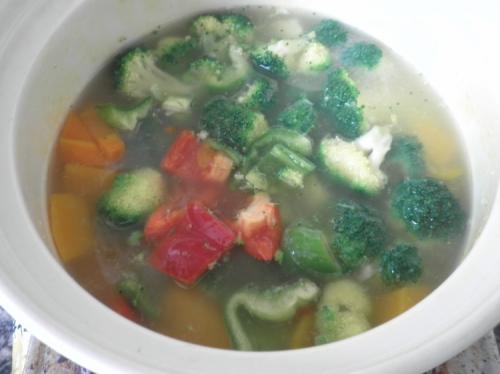 浓香蔬菜汤煲