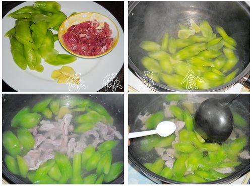 莴笋肉片汤的做法