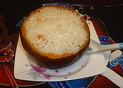 南瓜糯米饭