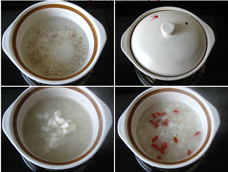 山药薏米茯苓粥的做法