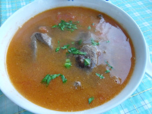 西红柿猪肝汤的做法