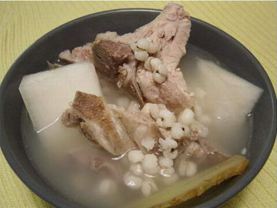 冬瓜薏米煲鸭