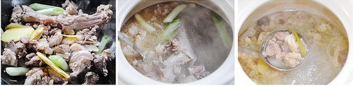 山药萝卜羊肉汤的做法