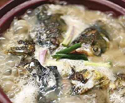 天麻砂锅鱼头