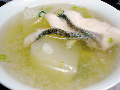 冬瓜生鱼汤