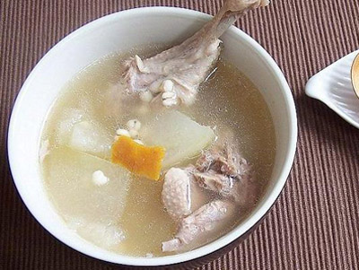 冬瓜鸭肉汤