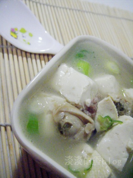 蚬子豆腐汤