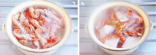 桂花萝卜虾汤怎么做
