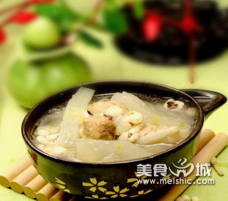 薏米冬瓜芡实猪骨汤怎么做