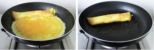 笋尖煎蛋的做法