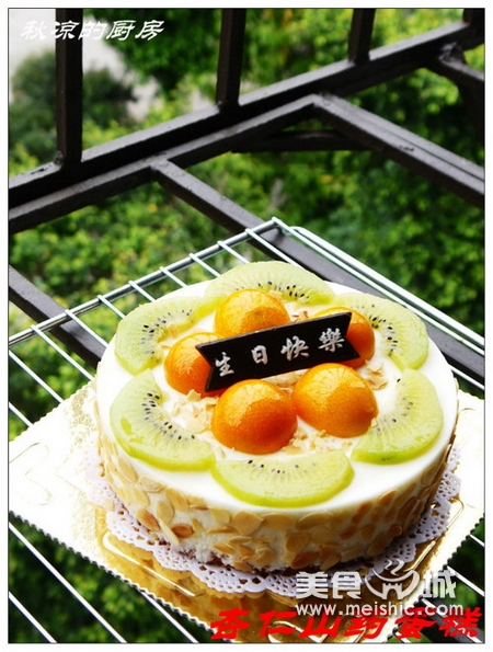 杏仁山药蛋糕