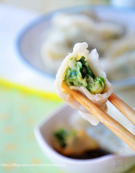鱼肉韭菜水饺做法