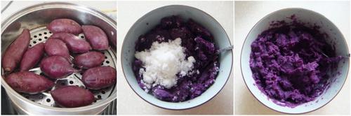 紫薯酥球的做法