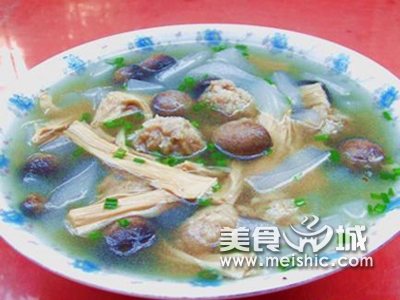 腐竹蘑菇汤