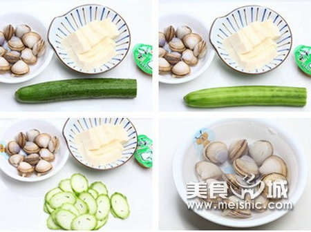丝瓜文蛤豆腐汤的家常做法