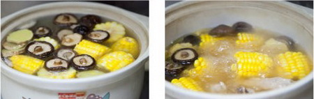 香菇玉米肋排汤的家常做法