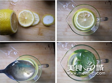 薄荷柠檬水如何做