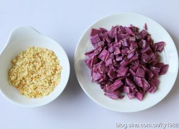 糯香紫薯软团子