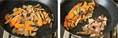 火腿菌菇焗饭如何做