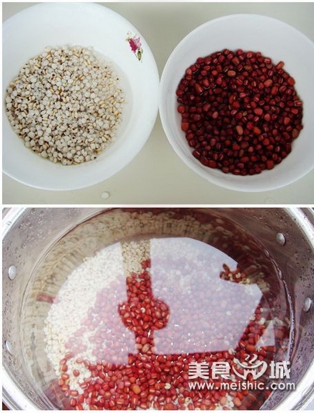 红豆薏米水怎么做