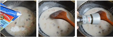 椰浆蘑菇浓汤的制作方法