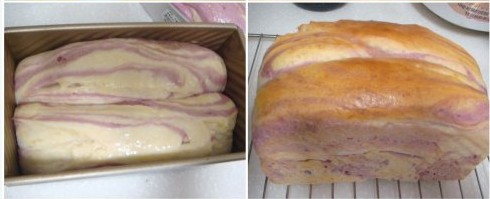 紫薯大理石吐司