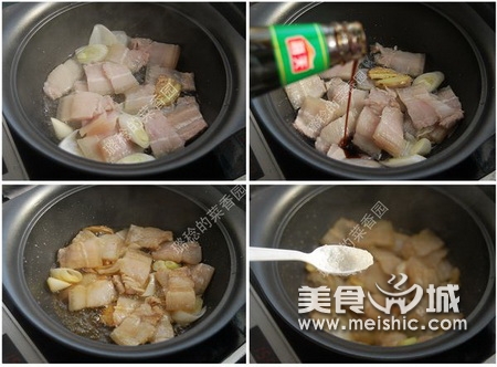 鲍汁白菜豆腐煲的做法