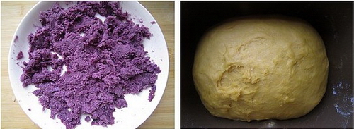 南瓜紫薯吐司
