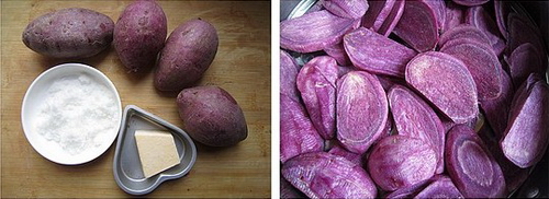 苏式紫薯月饼步骤1