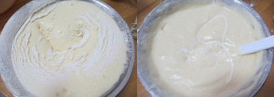 淡奶油海绵蛋糕步骤3-4