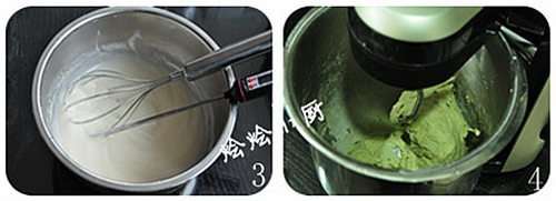 抹茶葡萄干吐司步骤3-4