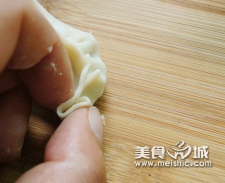 芹菜猪肉水饺步骤11