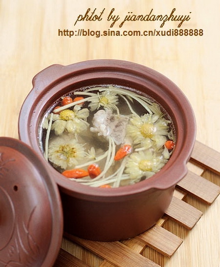 枸菊排骨汤的做法