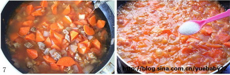 番茄牛肉汤步骤7-8