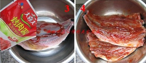 香煎鲅鱼步骤3-4