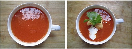 番茄蔬菜浓汤步骤7-8