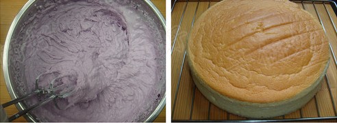 小猪紫薯慕斯蛋糕步骤5-6