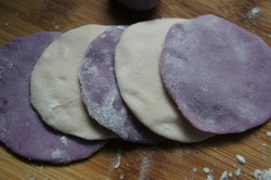紫薯花卷步骤7