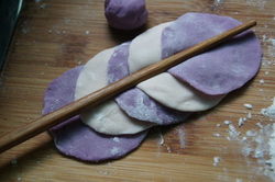 紫薯花卷步骤9