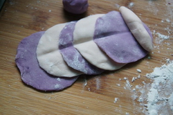 紫薯花卷步骤10